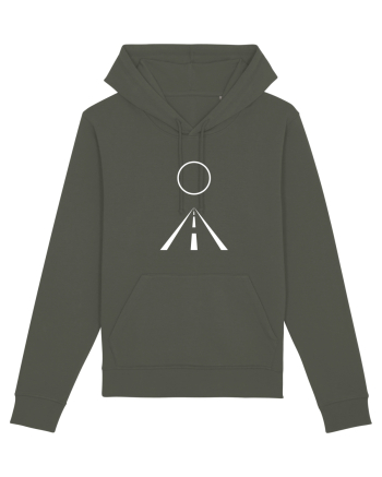 Circle Sun - white road Khaki