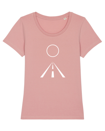Circle Sun - white road Canyon Pink