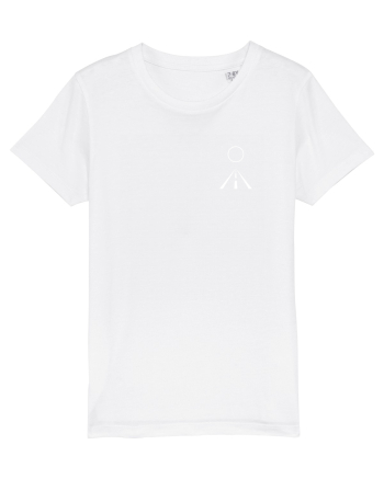 Circle Sun - white road (chest) White