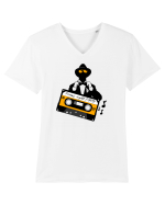 Friday Night PARTY Tricou mânecă scurtă guler V Bărbat Presenter
