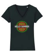 Bucuria verii Tricou mânecă scurtă guler V Damă Evoker