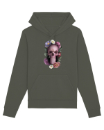 Craniu cu flori punishskull 02 Hanorac Unisex Drummer