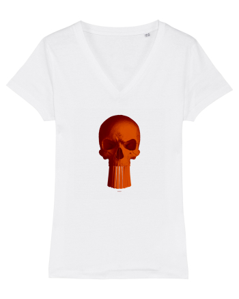 Craniu punishskull 02 orange White
