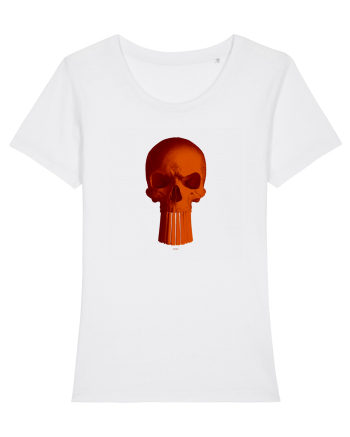 Craniu punishskull 02 orange White