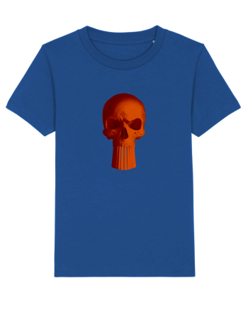 Craniu punishskull 02 orange Majorelle Blue