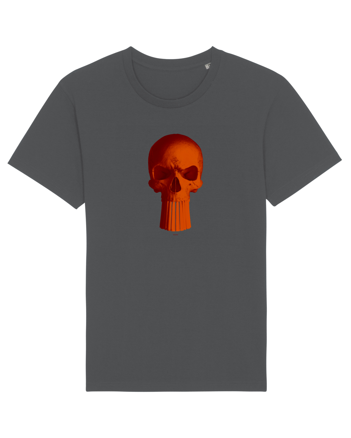Tricou mânecă scurtă Unisex Rocker Anthracite
