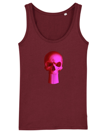 Craniu punishskull 03 magenta Burgundy