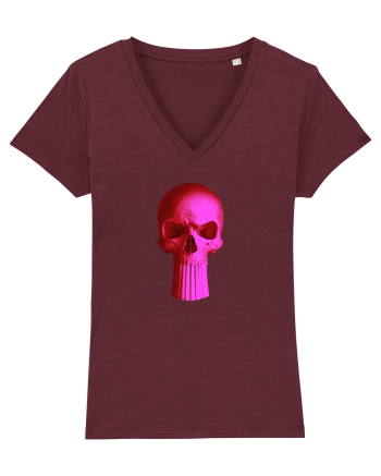 Craniu punishskull 03 magenta Burgundy
