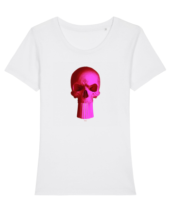 Craniu punishskull 03 magenta White