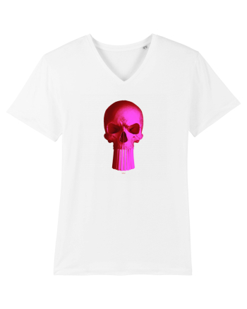 Craniu punishskull 03 magenta White