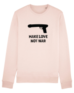 Make love, not war! Bluză mânecă lungă Unisex Rise