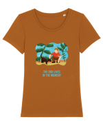 My dog is my best friend 2 Tricou mânecă scurtă guler larg fitted Damă Expresser