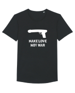 Make love, not war! Tricou mânecă scurtă guler larg Bărbat Skater