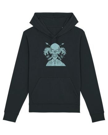 green skull Black