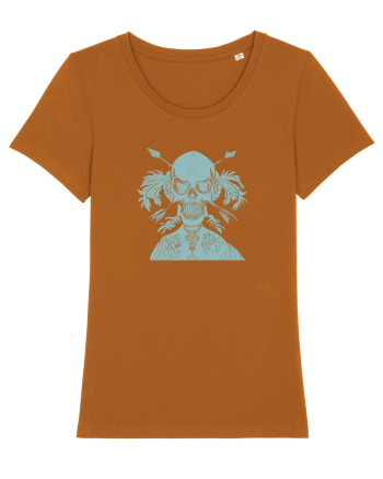 green skull Roasted Orange