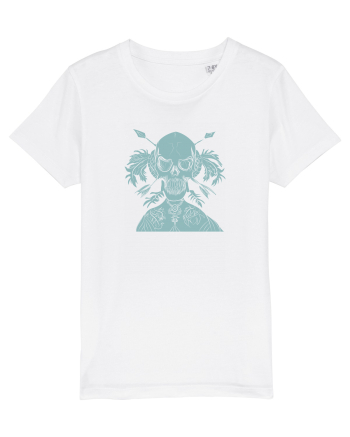 green skull White