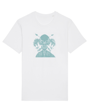 green skull White