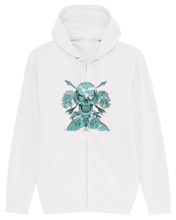  fighter skull White