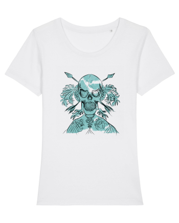  fighter skull White