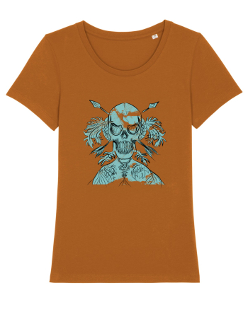  fighter skull Roasted Orange