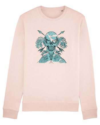  fighter skull Candy Pink