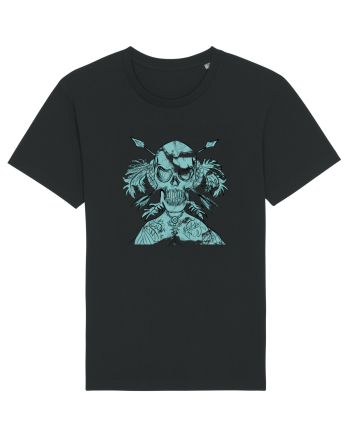  fighter skull Black