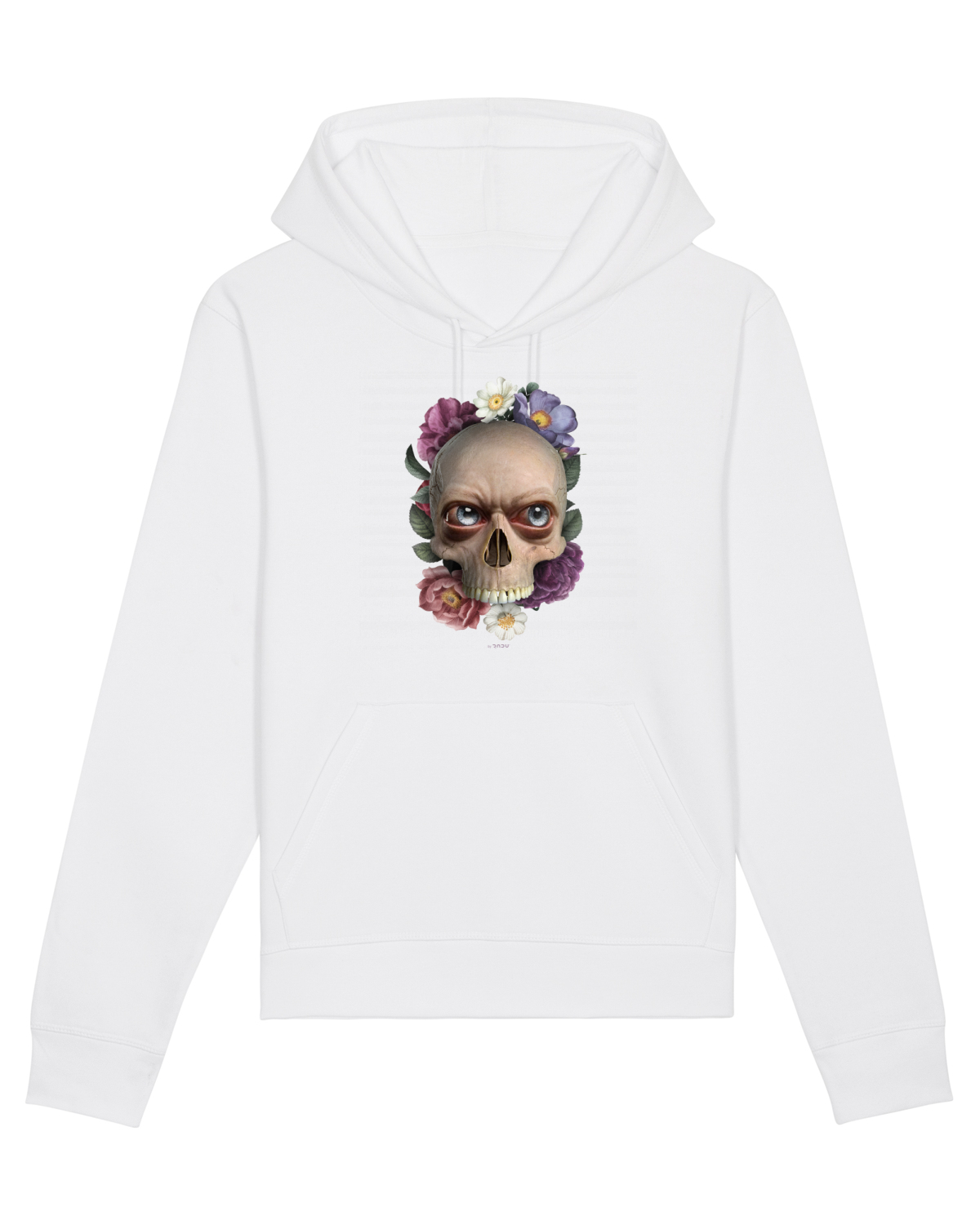Hanorac Unisex Drummer White
