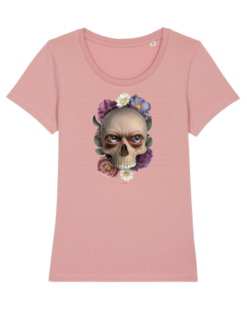 Craniu cu flori si ochi 01 Canyon Pink