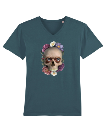 Craniu cu flori si ochi 01 Stargazer