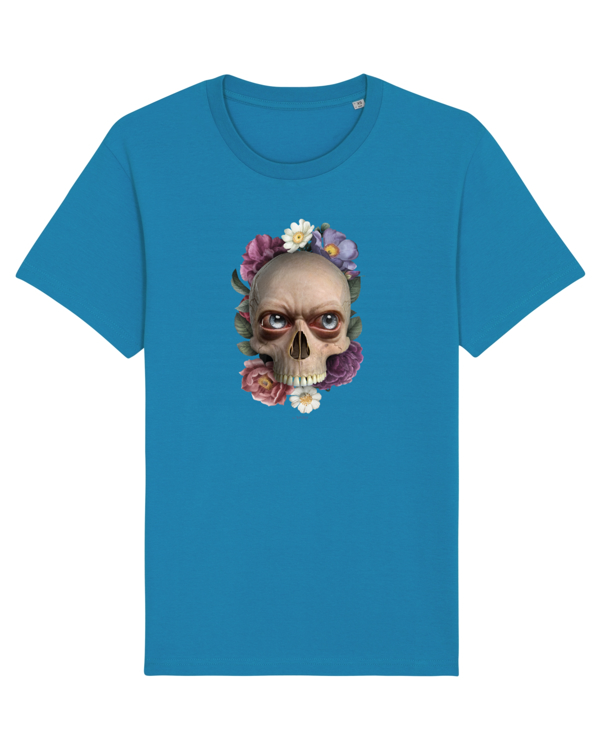Tricou mânecă scurtă Unisex Rocker Azur