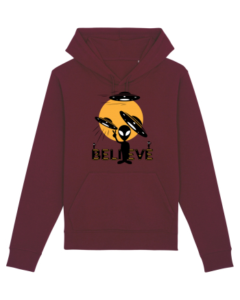 BELIEVE - Alien Burgundy