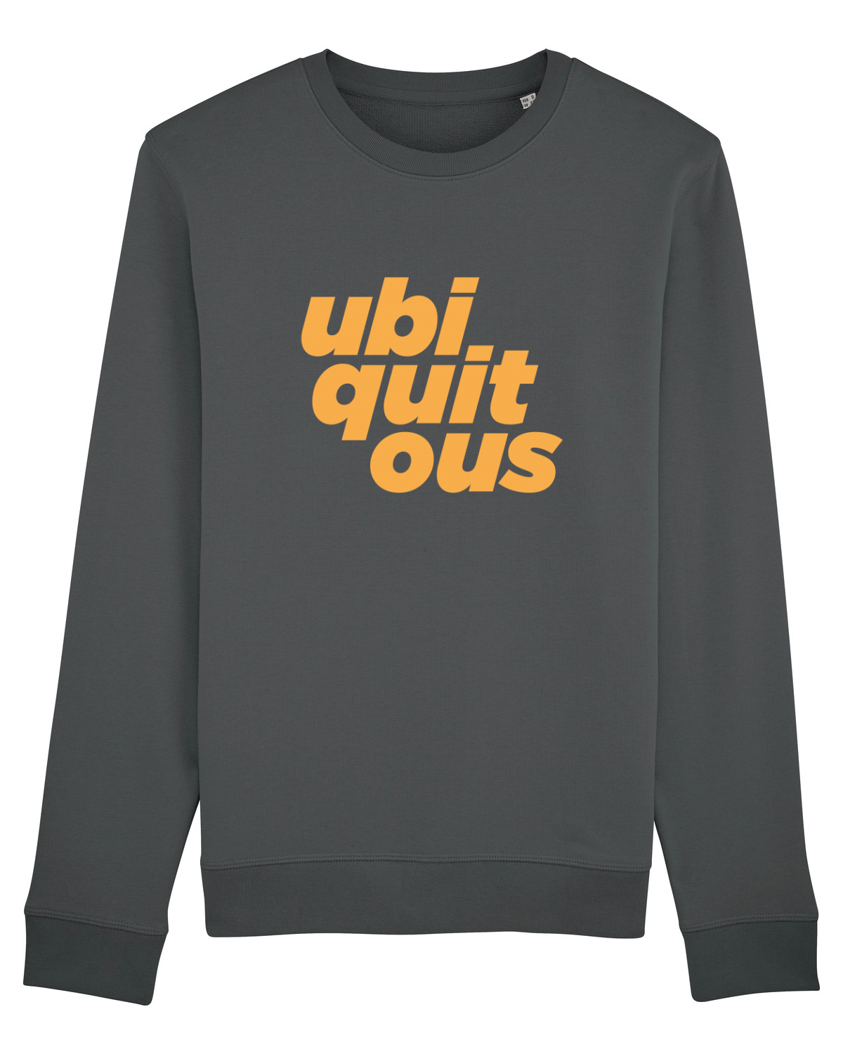 Bluză mânecă lungă Unisex Rise Anthracite