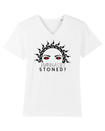 Medusa Tricou mânecă scurtă guler V Bărbat Presenter