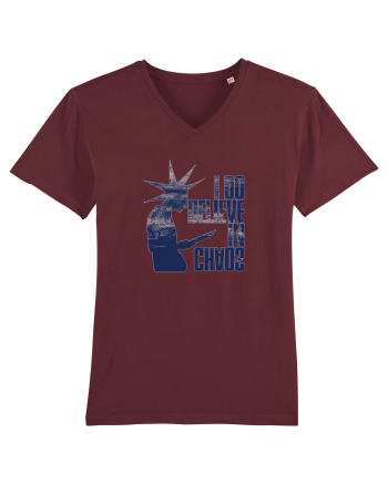 i believe in chaos Burgundy