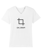 La naiba! Tricou mânecă scurtă guler V Bărbat Presenter