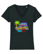 Vara e aici Tricou mânecă scurtă guler V Damă Evoker
