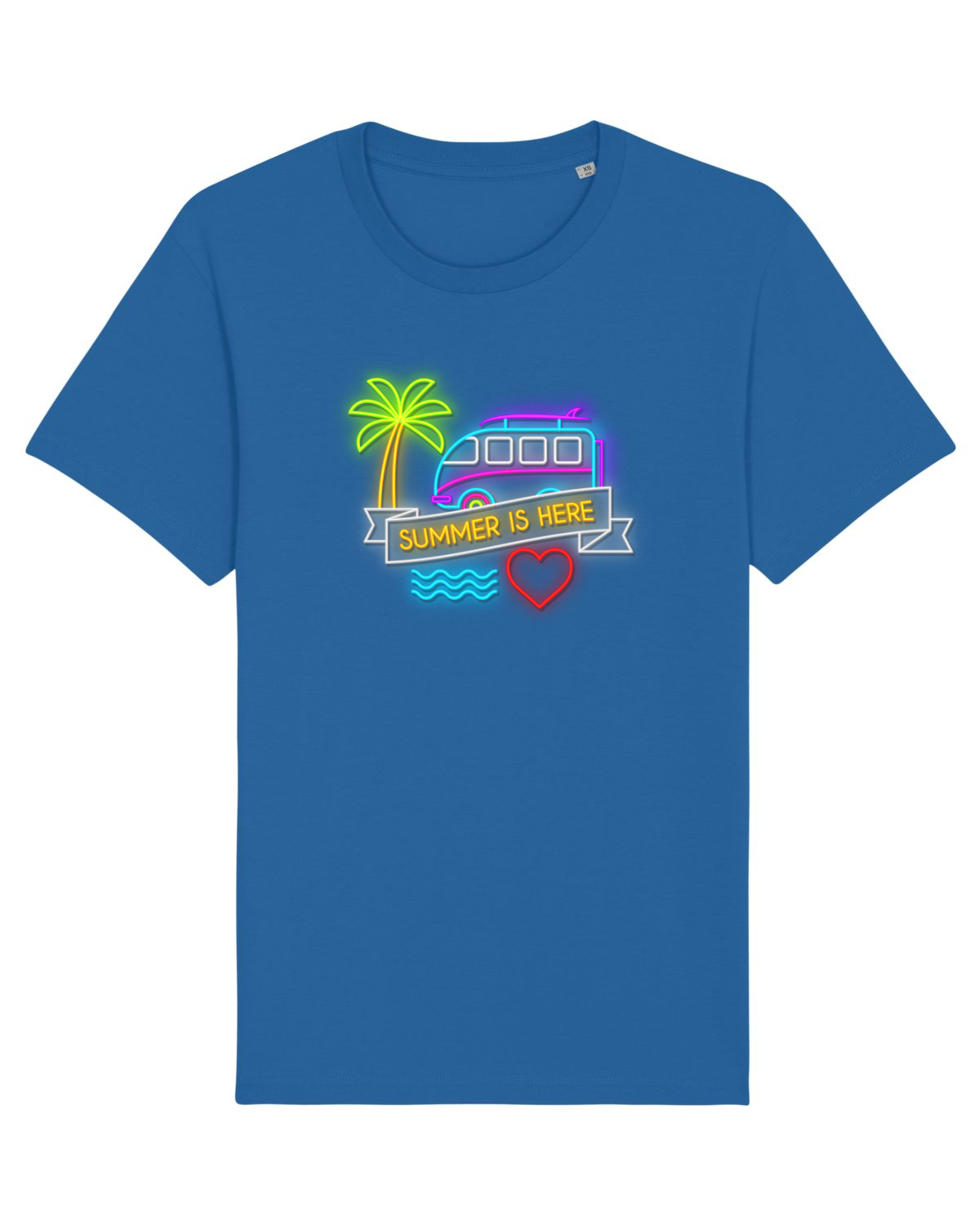 Tricou mânecă scurtă Unisex Rocker Royal Blue