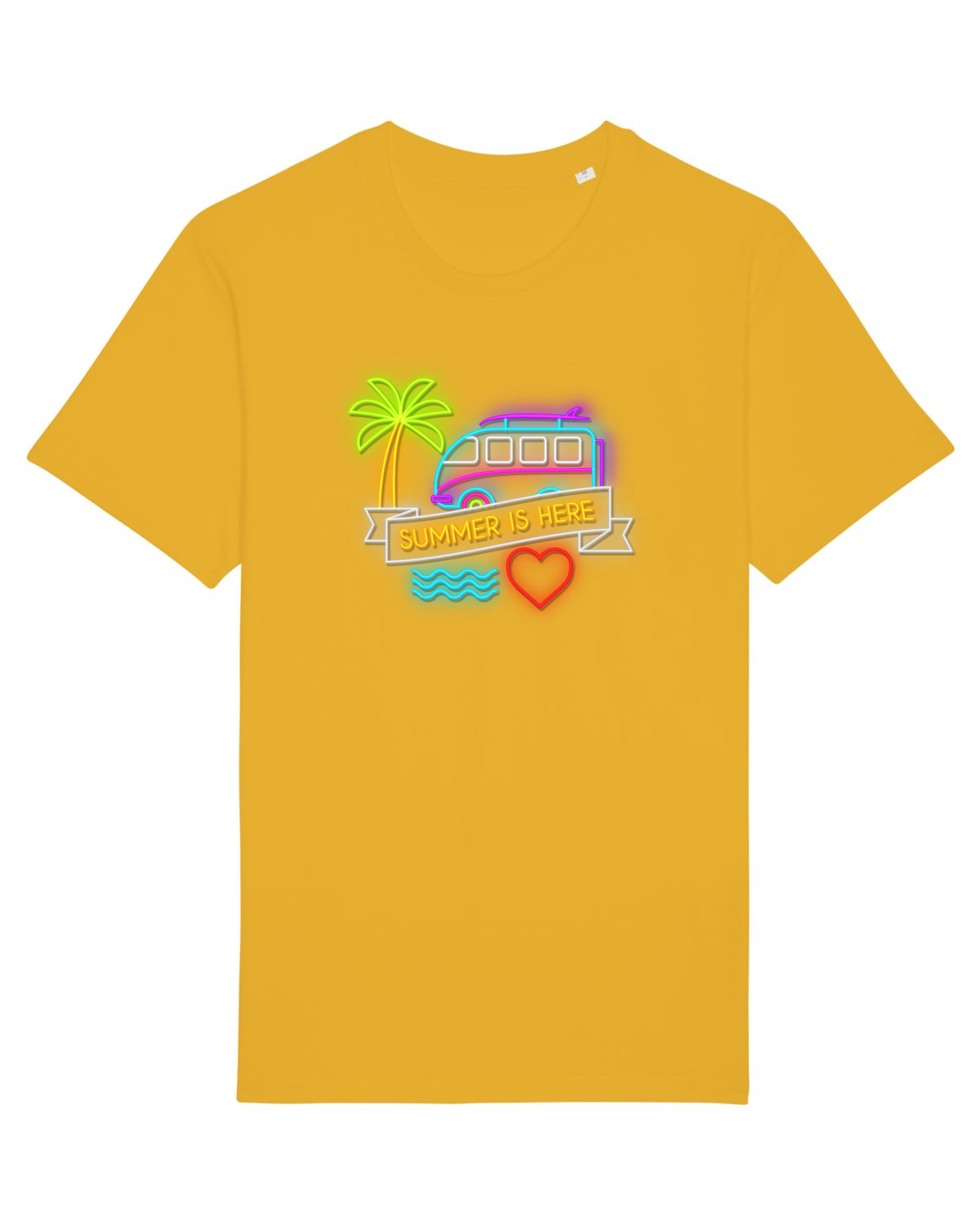 Tricou mânecă scurtă Unisex Rocker Spectra Yellow