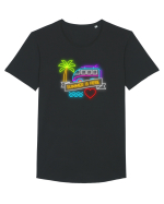 Vara e aici Tricou mânecă scurtă guler larg Bărbat Skater