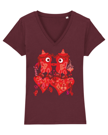 kiss_III Burgundy