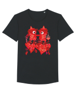 kiss_III Tricou mânecă scurtă guler larg Bărbat Skater
