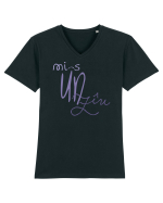 mi-sUnZin Tricou mânecă scurtă guler V Bărbat Presenter