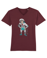 earth Tricou mânecă scurtă guler V Bărbat Presenter