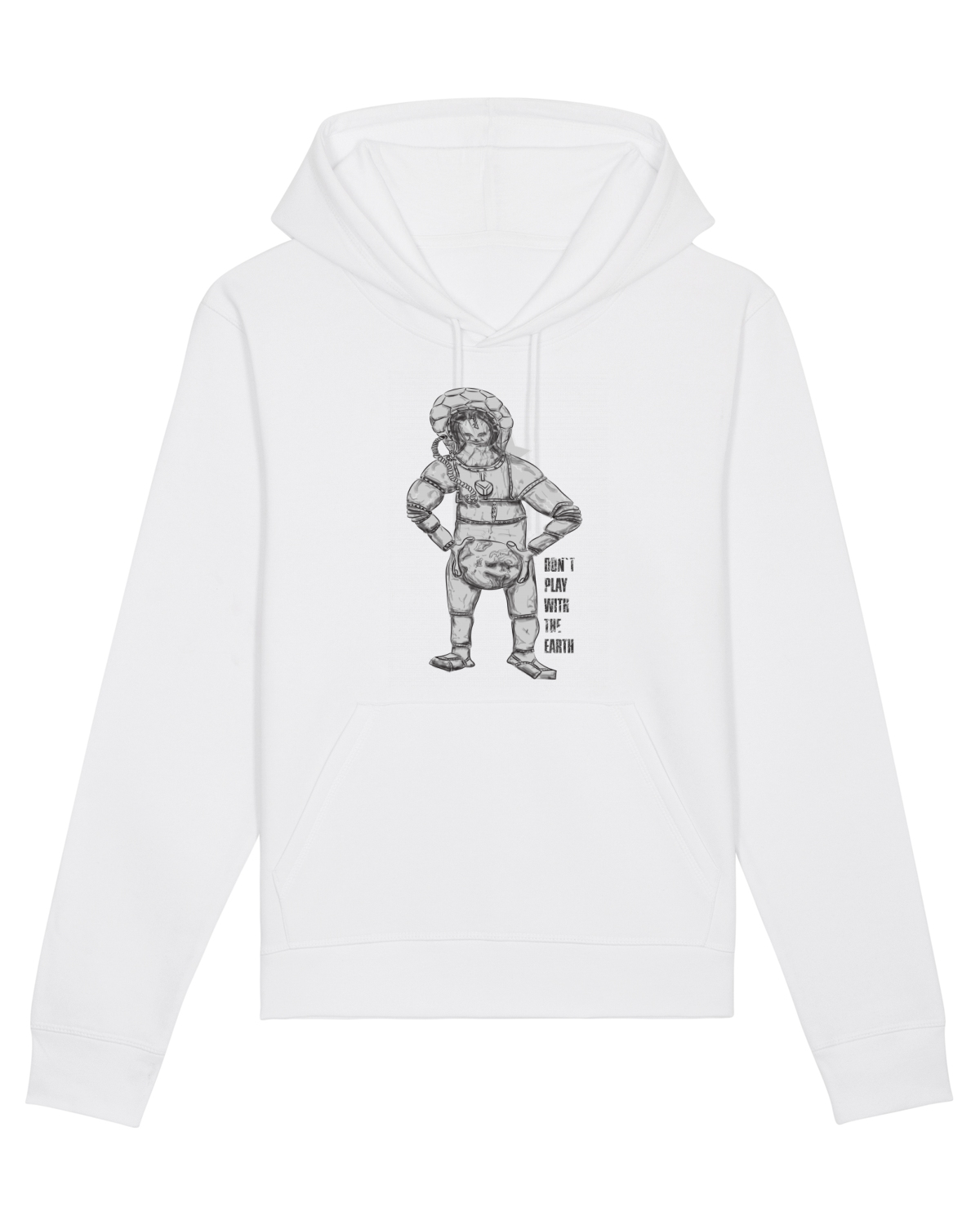 Hanorac Unisex Drummer White