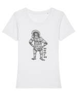 protect the planet Tricou mânecă scurtă guler larg fitted Damă Expresser