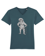 protect the planet Tricou mânecă scurtă guler V Bărbat Presenter