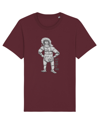 protect the planet Burgundy
