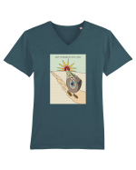 trubadurul Tricou mânecă scurtă guler V Bărbat Presenter