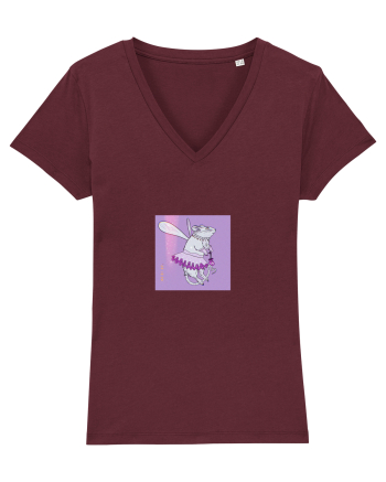 Fairy Tooth Rat Burgundy