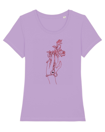Rose and Hand  Lavender Dawn